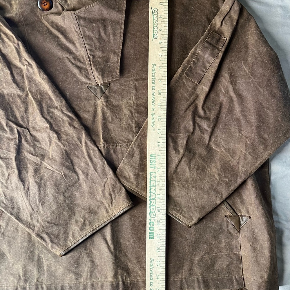 Nantucket Whaler Waxed Canvas Jacket Size Large - Picture 4 of 10